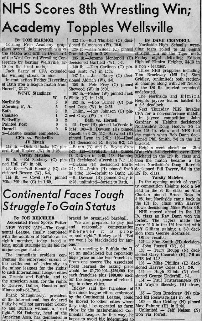 Northside Scores 8th Wrestling Win