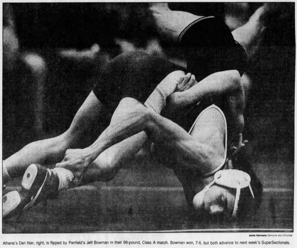 Jeff Bowman flips Dan Nier