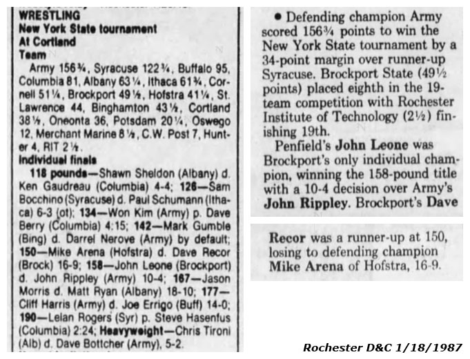 New York State tournament