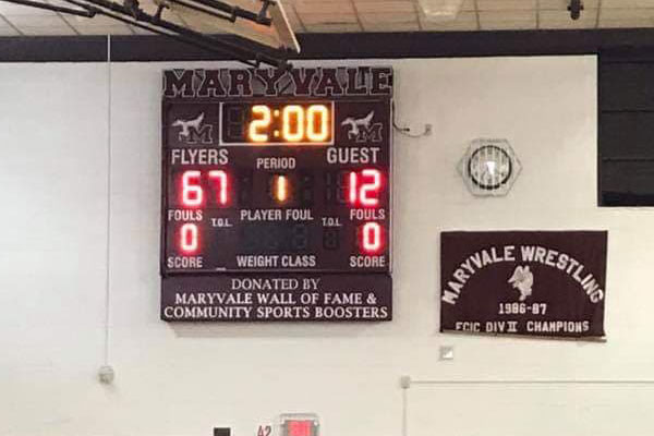 Flyers 67, Guests 12