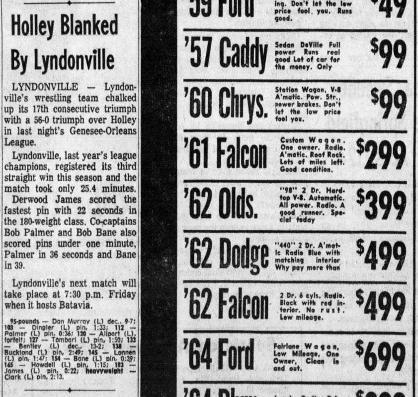 Holley Blanked By Lyndonville