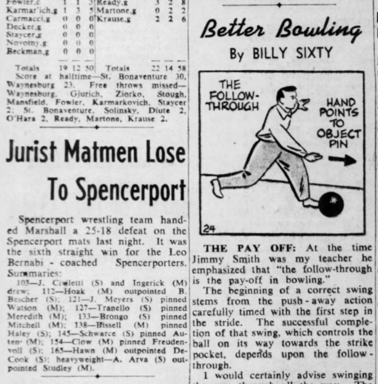 Jurist Matmen Lose To Spencerport