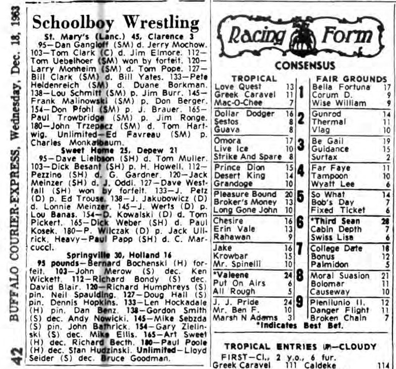 Schoolboy Wrestling