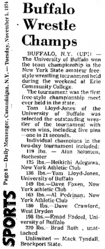 Buffalo Wrestle Champs