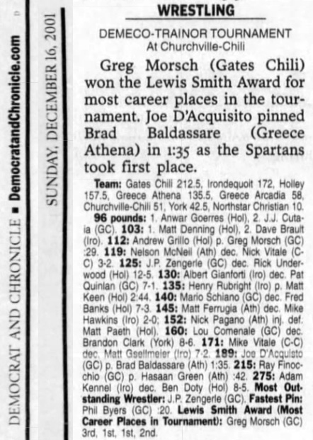 DeMeco-Trainor Tournament