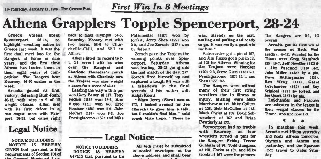 Spencerport spanks BK