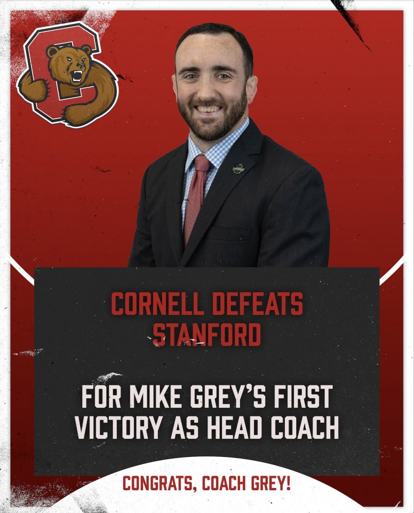 Cornell 30, Stanford 9