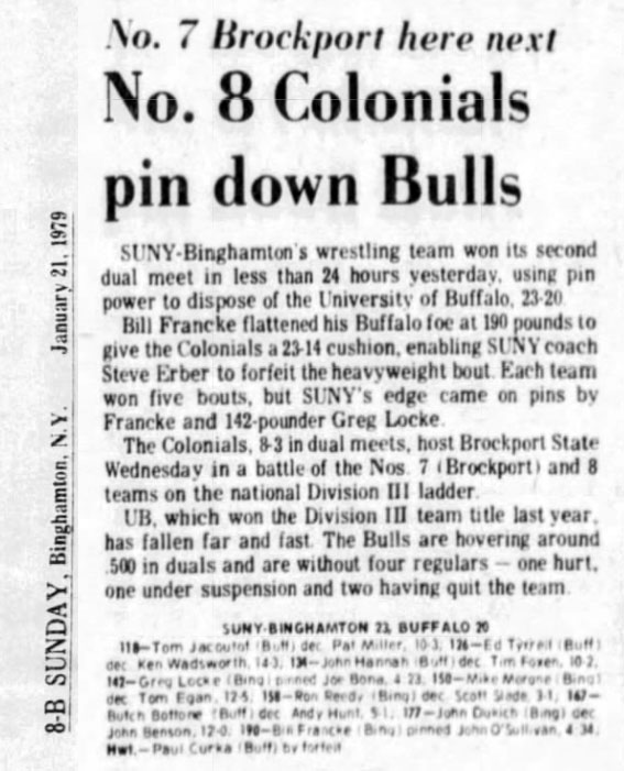 No. 8 Colonials pin down Bulls