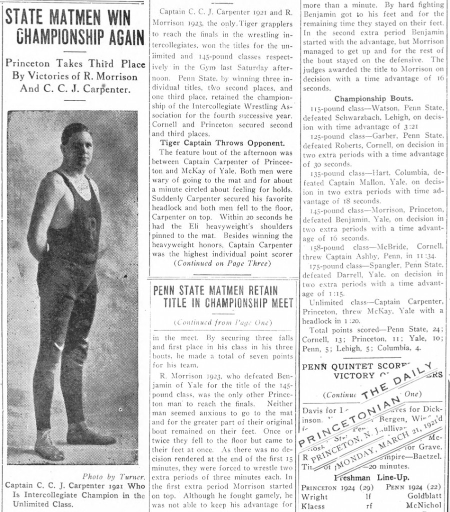 Penn State Matmen Win Championship Again