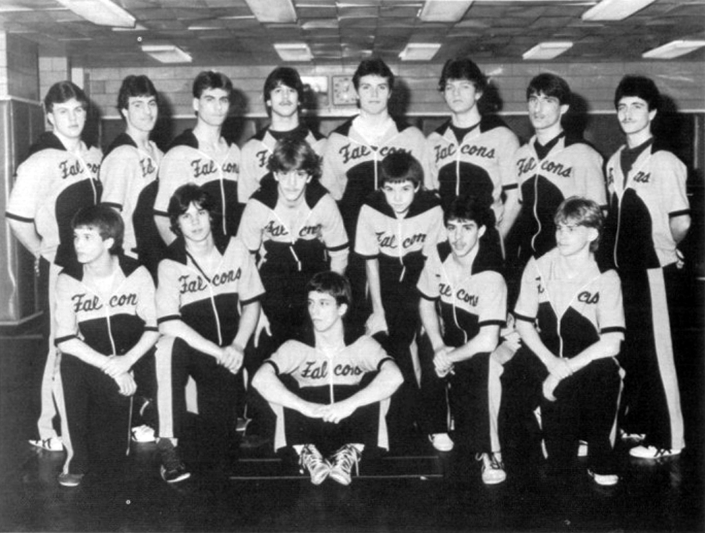 1986-1987 Falconer Golden Falcons