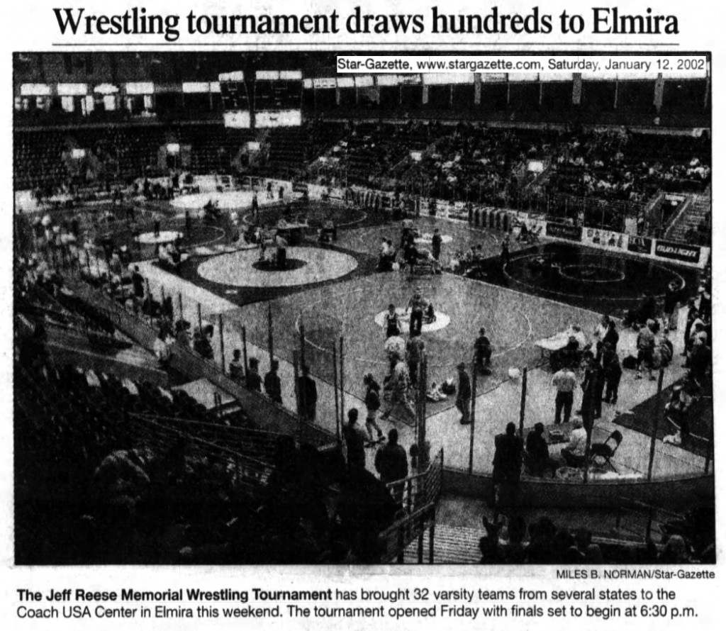Wrestling tournament draws hundreds to Elmira