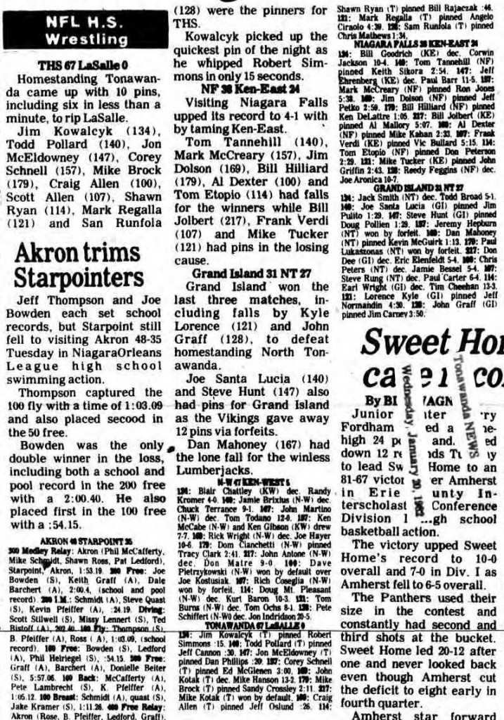 Grand Island 31, NT 27