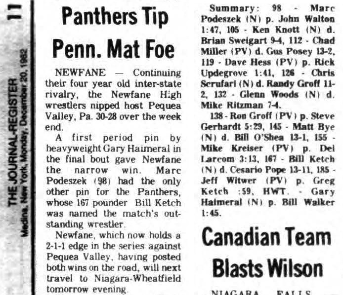 Panthers Tip Penn. Mat Foe