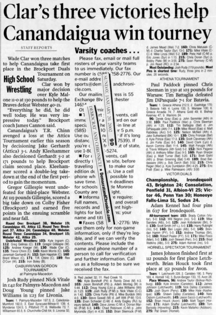 Ciaburri/Van Gordon Tournament