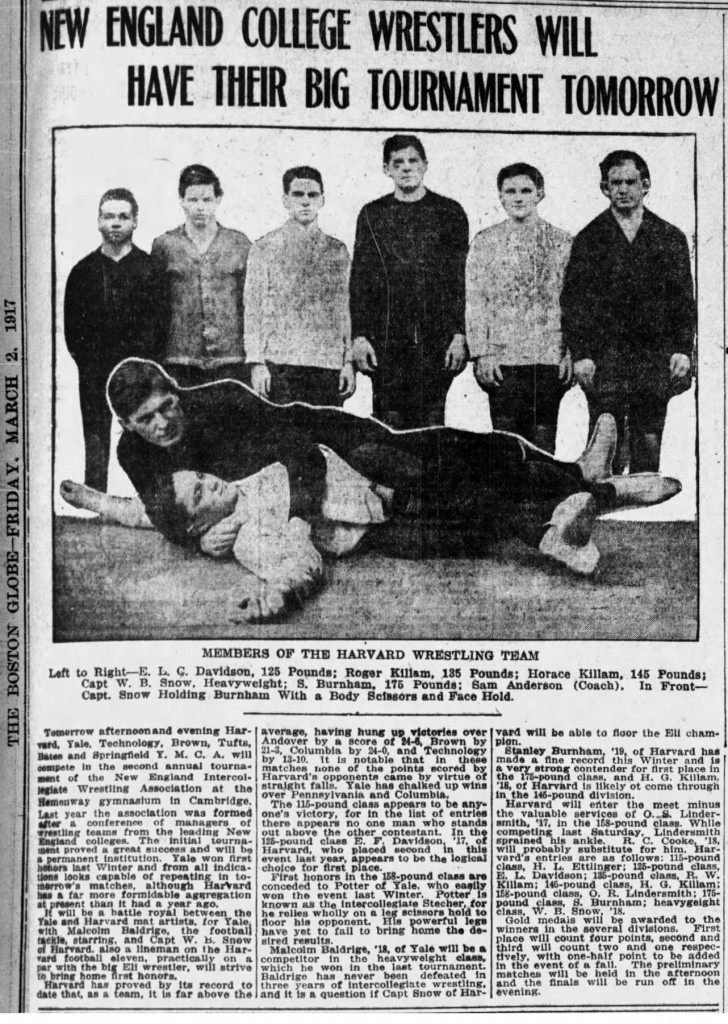 New England College Wrestlers Will Have Their Big Tournament Tomorrow