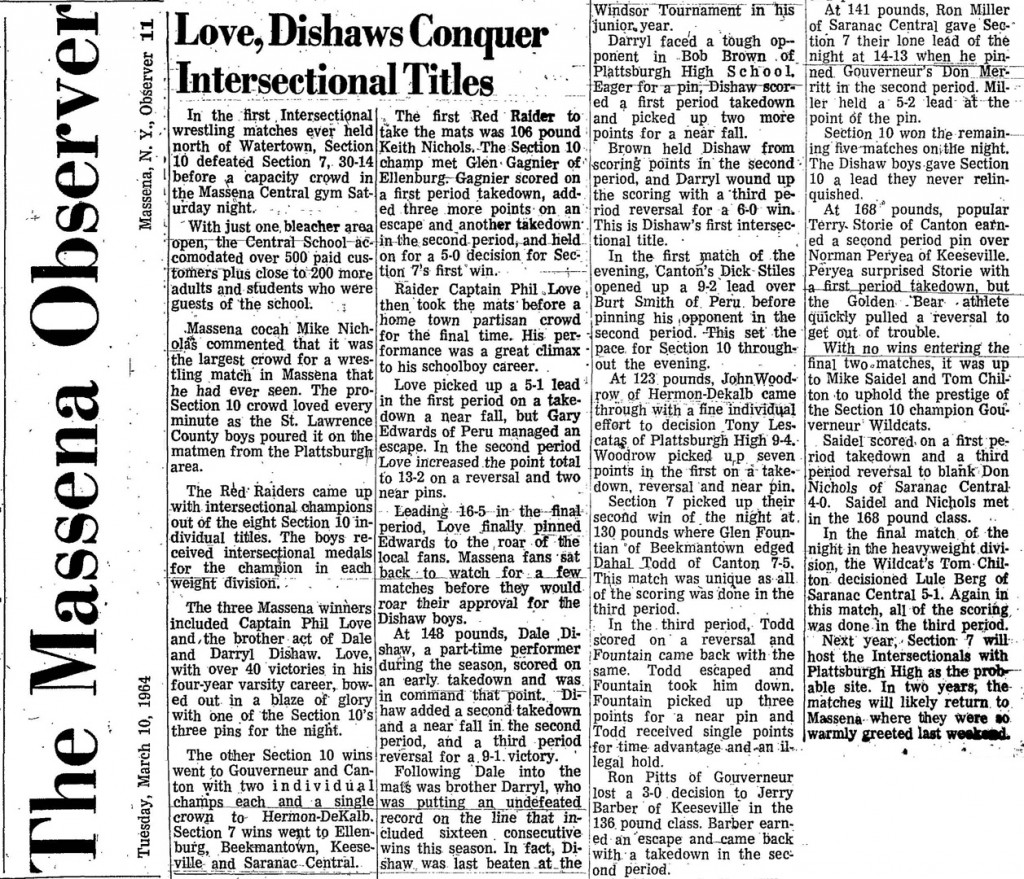 Love, Dishaws Conquer Intersectional Titles