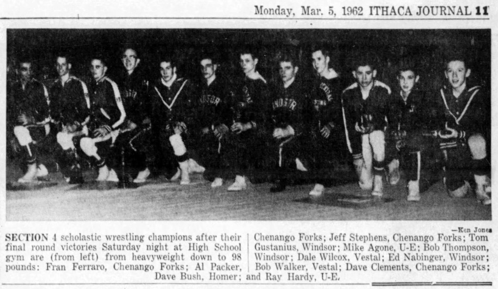 Section 4 Scholastic Wrestling Champions