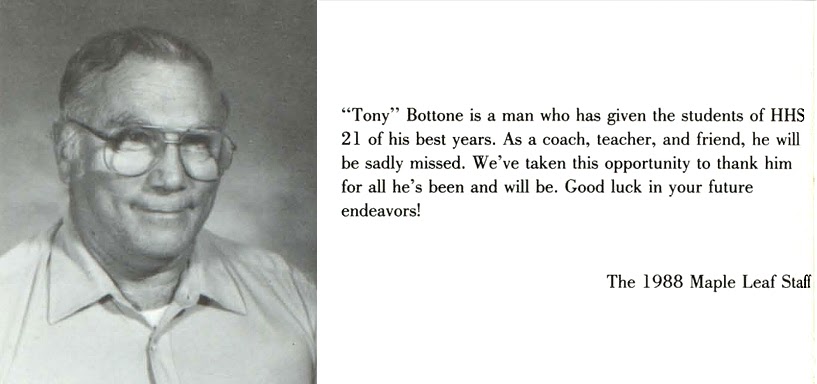 Hornell Wrestling 1987-1988