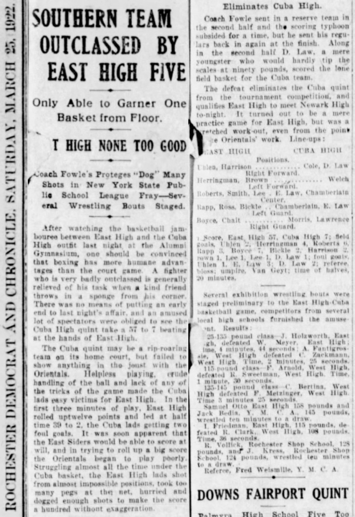 Exhibition Wrestling Bouts