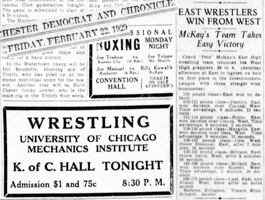 East Wrestlers Win From West