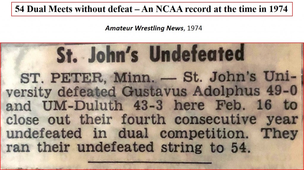 St. John's Undefeated