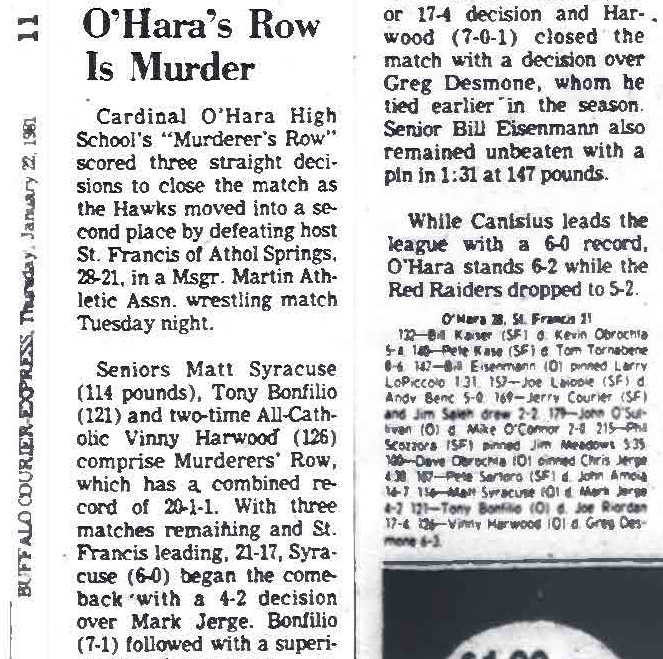 O'Hara's Row Is Murder