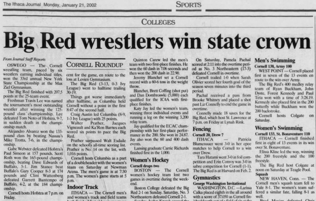 Big Red wrestlers win state crown