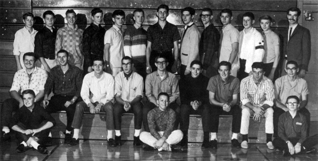 1964-1965 Delevan-Machias Purple Eagles