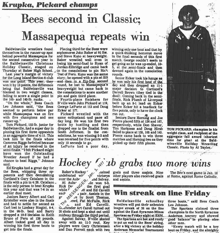 Bees second in Classic; Massapequa repeats win