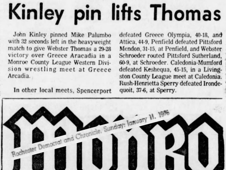 Spencerport defeats Olympia