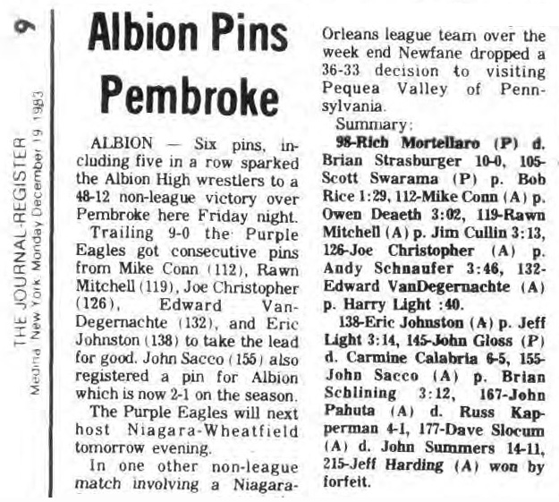 Albion Pins Pembroke