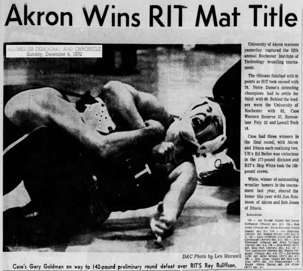 Akron Wins RIT Mat Title
