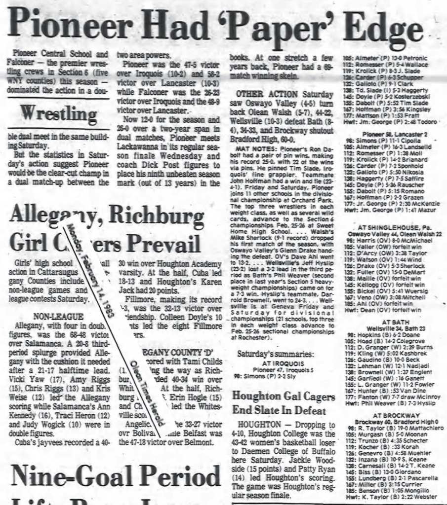Pioneer Had 'Paper' Edge