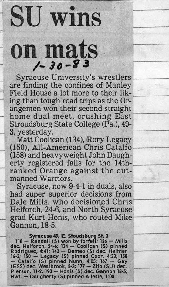 SU wins on mats