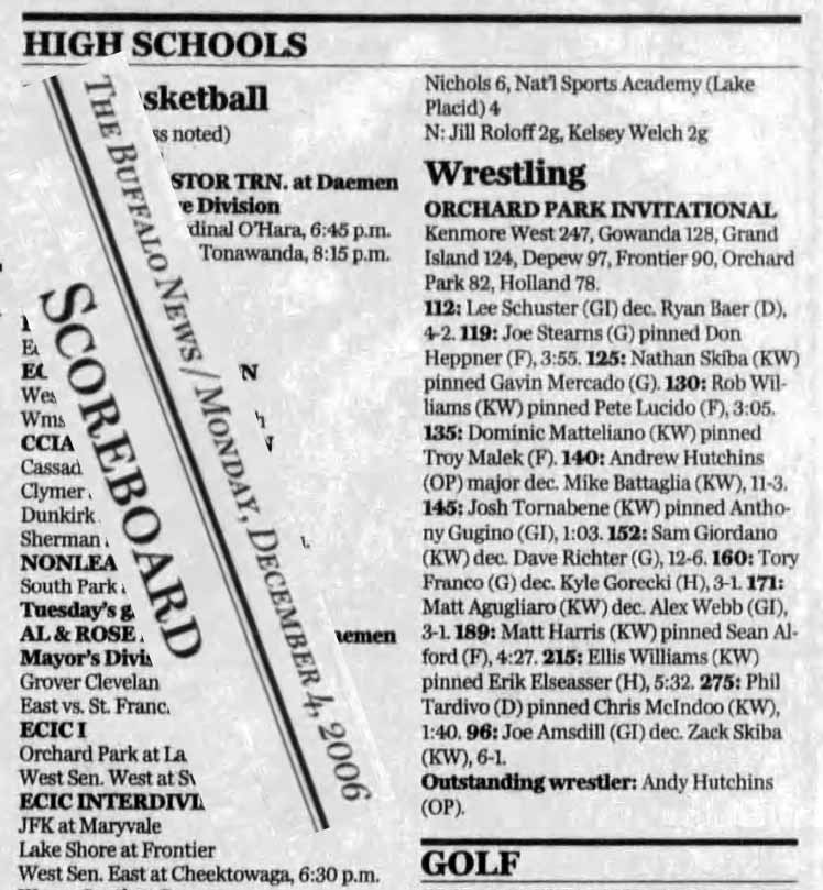 Orchard Park Invitational