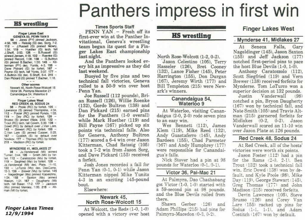 Panthers impress in first win