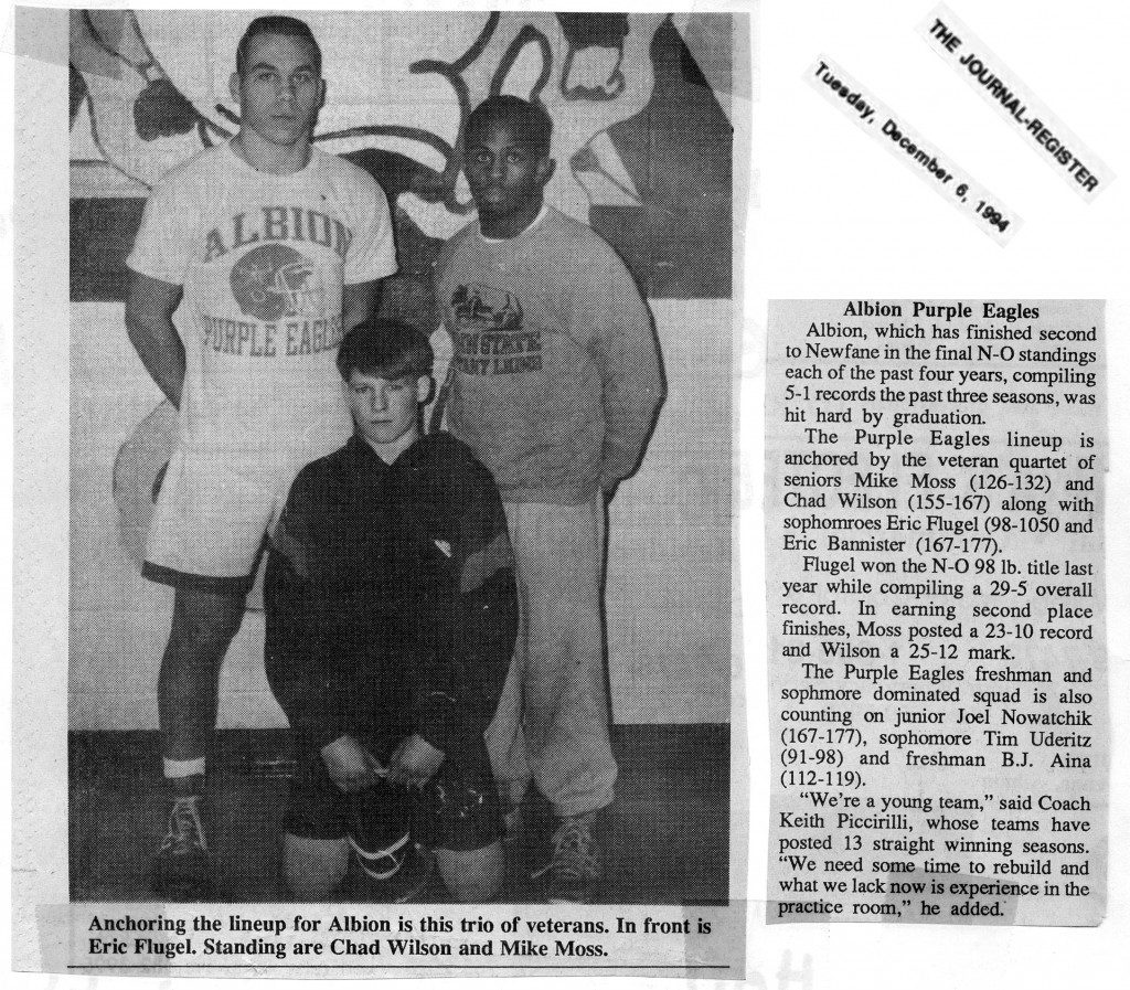 1994-1995 Albion Purple Eagles