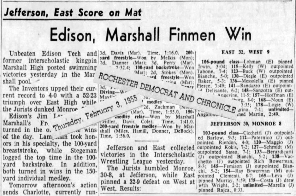 Jefferson, East Score on Mat