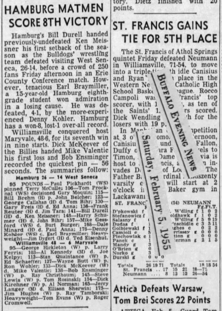 Williamsville Conquers Maryvale