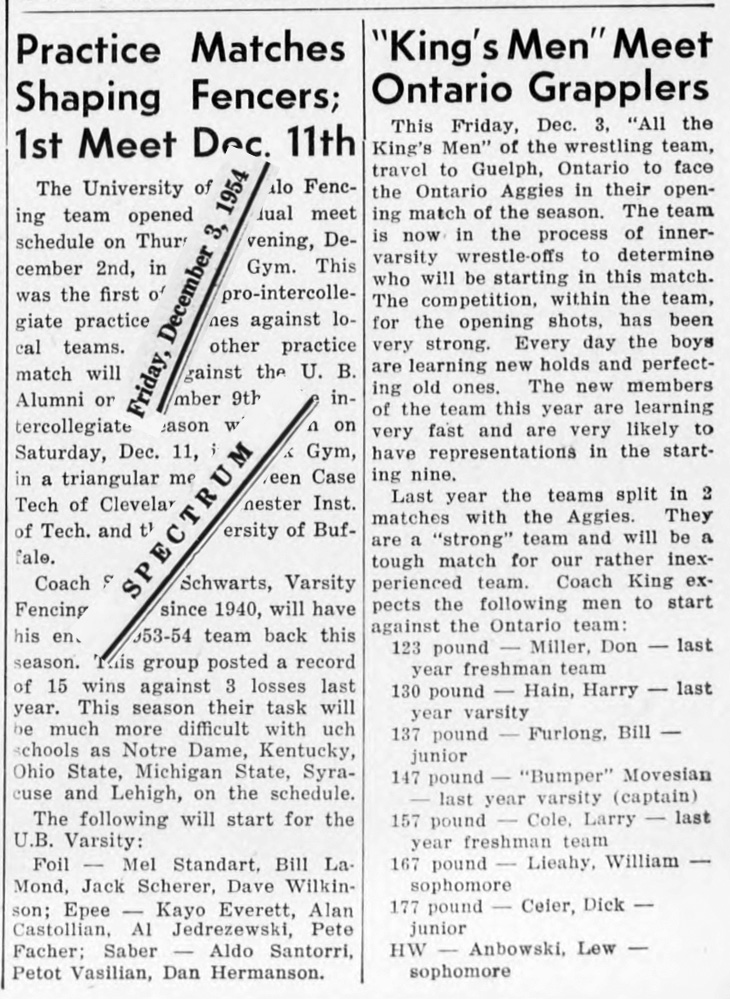 "King's Men" Meet Ontario Grapplers