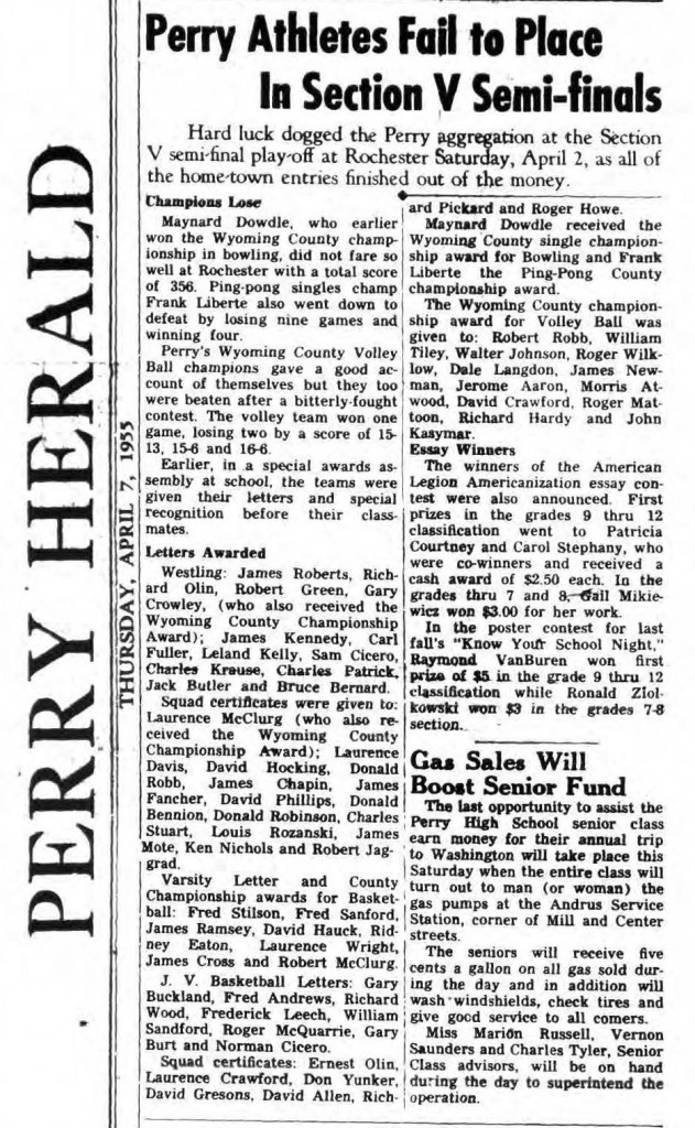 Wrestling Letters Awarded