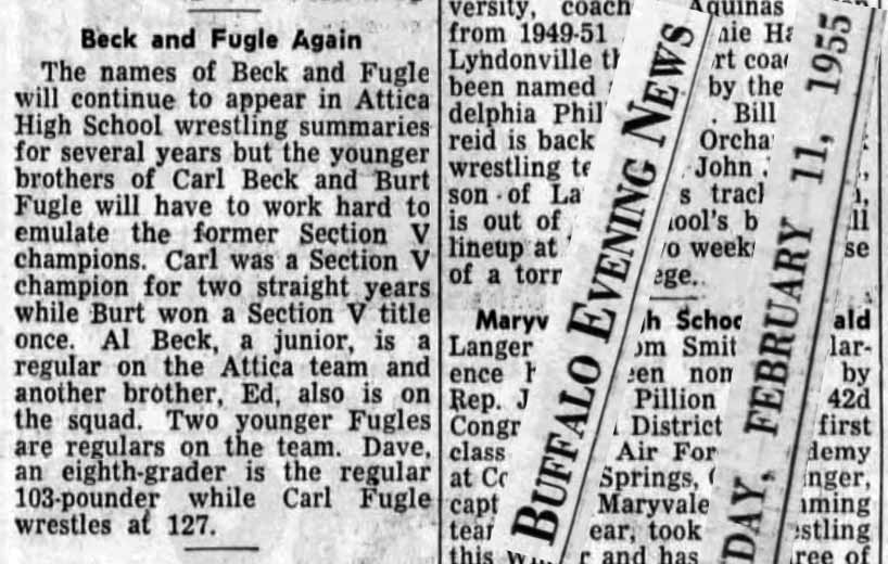 Beck and Fugle Again