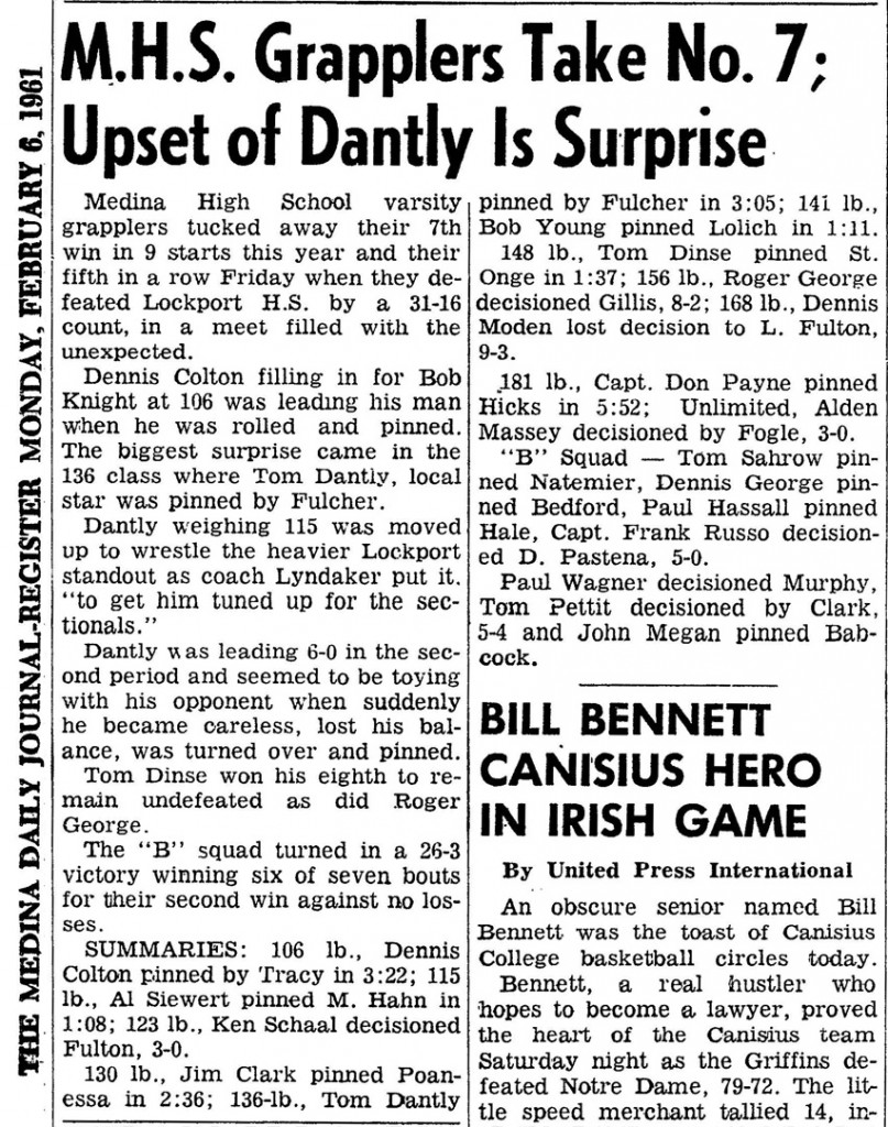 Medina Grapplers Take No. 7