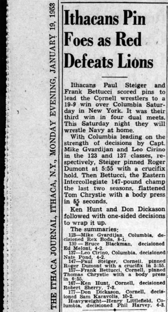 Ithacans Pin Foes as Red Defeats Lions