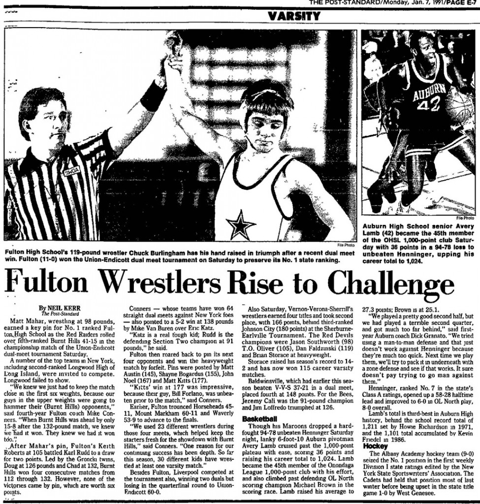 Fulton Wrestlers Rise to Challenge