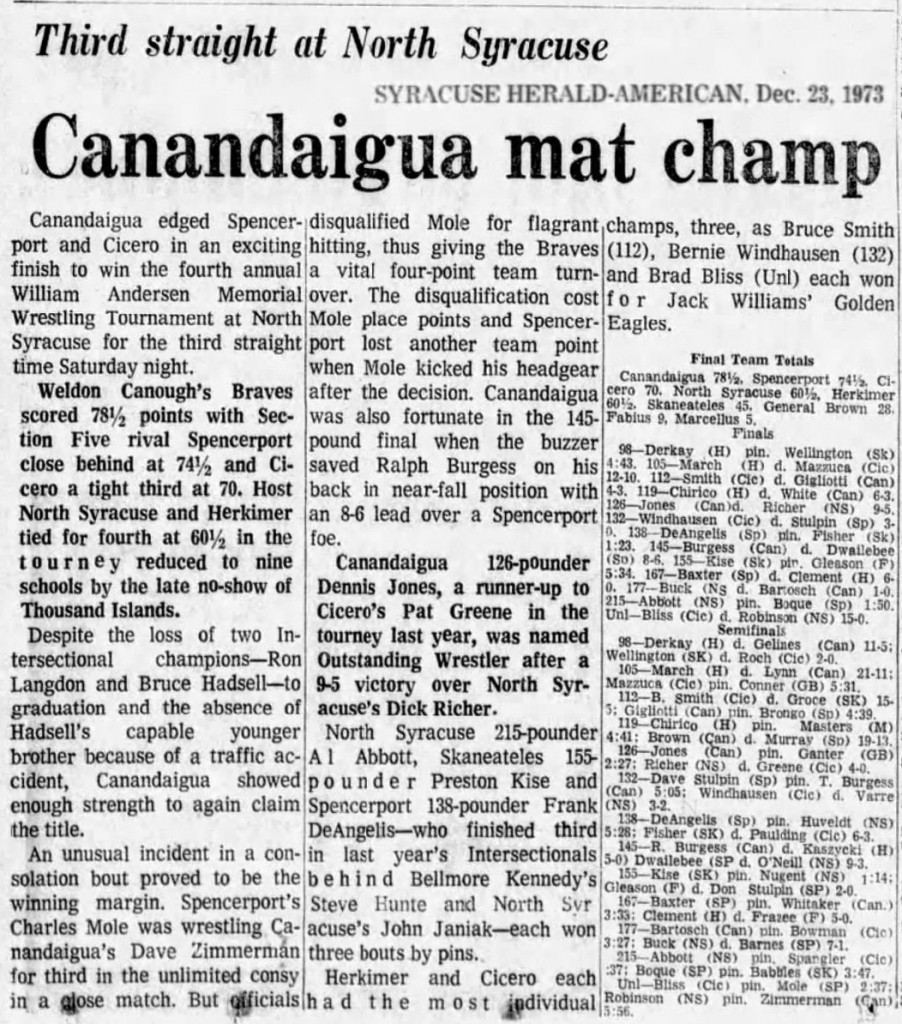 Canandaigua mat champ