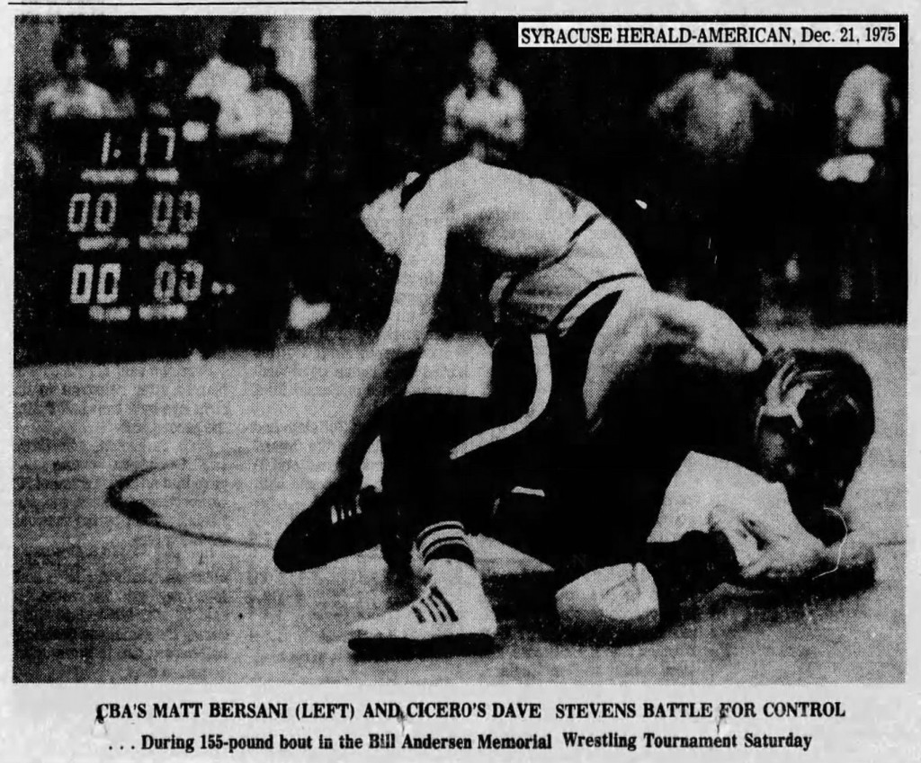 Bersani Battles Stevens