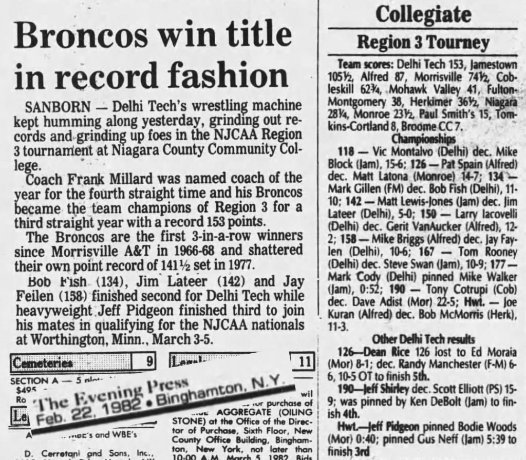 Broncos win title in record fashion