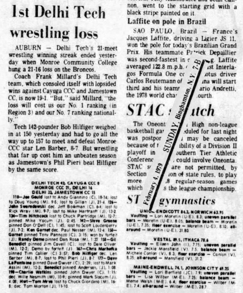 Delhi 33, Jamestown CC 15