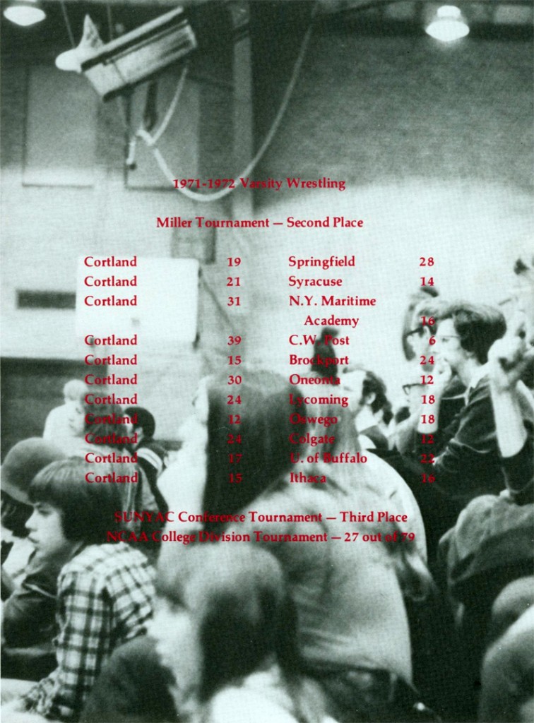 1971-1972 Cortland Red Dragons